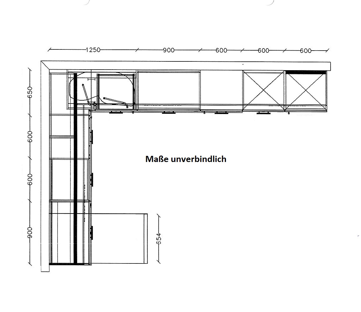 Einbauküche Lenzen  MONDO 